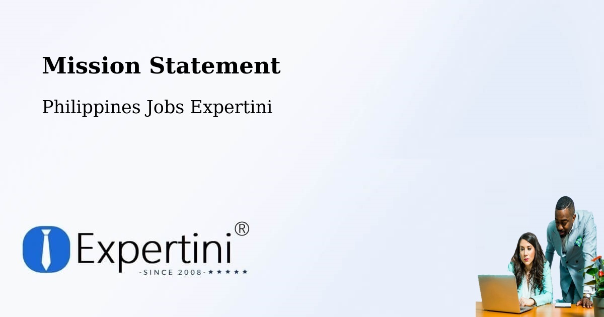 Corporate Mission – Pance - Philippines Jobs Expertini
