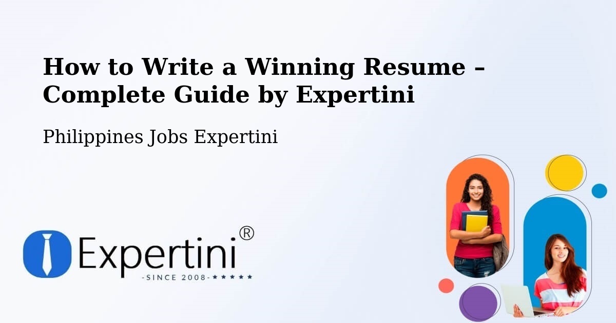 Resume Writing Guide for Job Seekers – Pance - Pance, Philippines Jobs Expertini